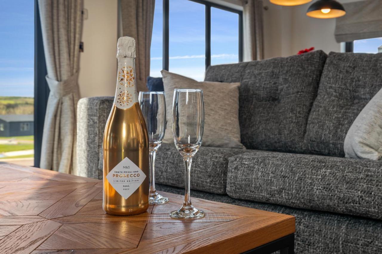 Hiraeth - Luxury Lodge With Hot Tub, Close To Beach Penally 외부 사진